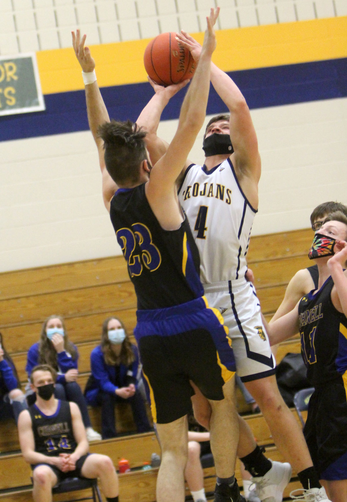 Cornell at New Auburn boys basketball 1-15-21